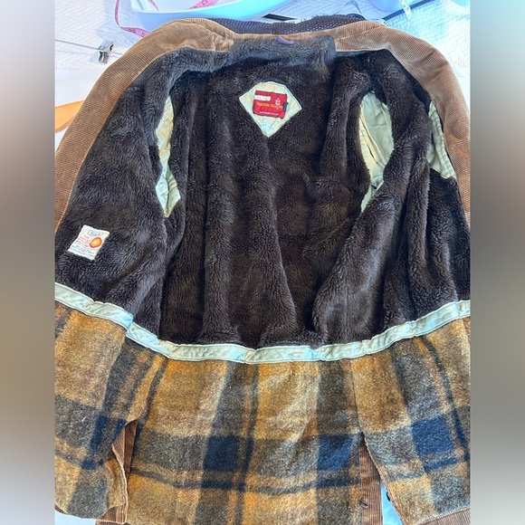 Sears Vintage Brown Corduroy Coat Men Sz 40 - Picture 9 of 13